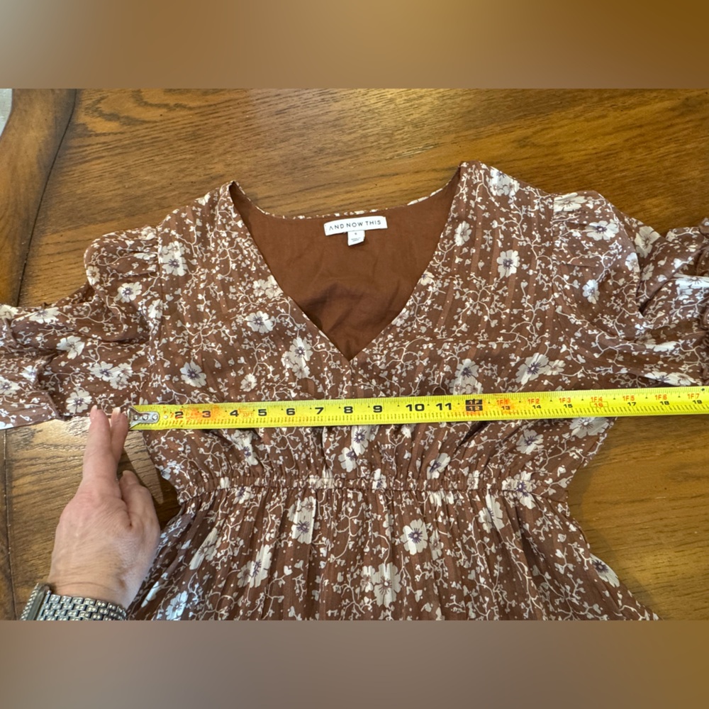 Adorable Ruffled Boho Dress - Small - Picture 9 of 11